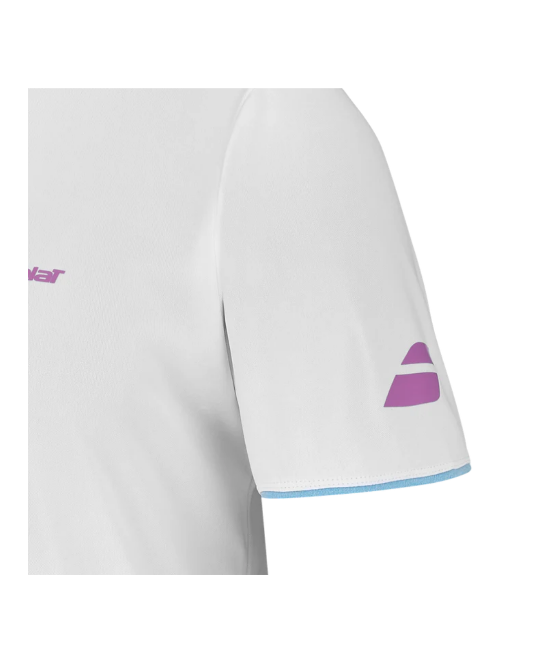 BABOLAT CREW NECK TEE LEBRON WHITE