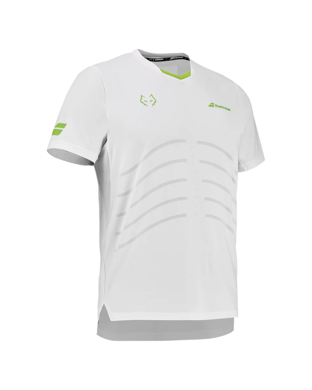 BABOLAT CREW NECK TEE REPLICA LEBRON WHITE