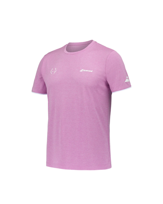 BABOLAT CREW NECK TEE LEBRON PINK