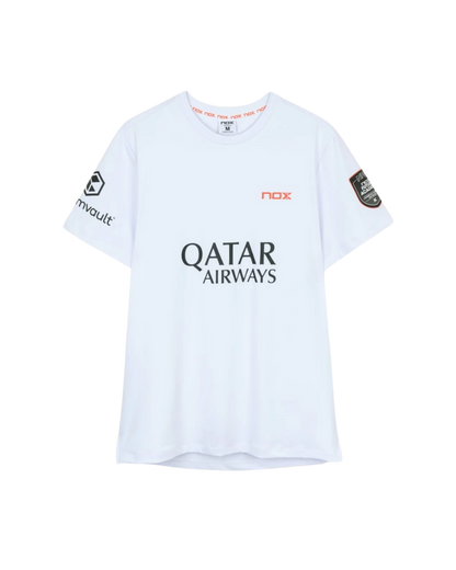 CAMISETA SPONSPORS AT10 WHITE AGUSTÍN TAPIA