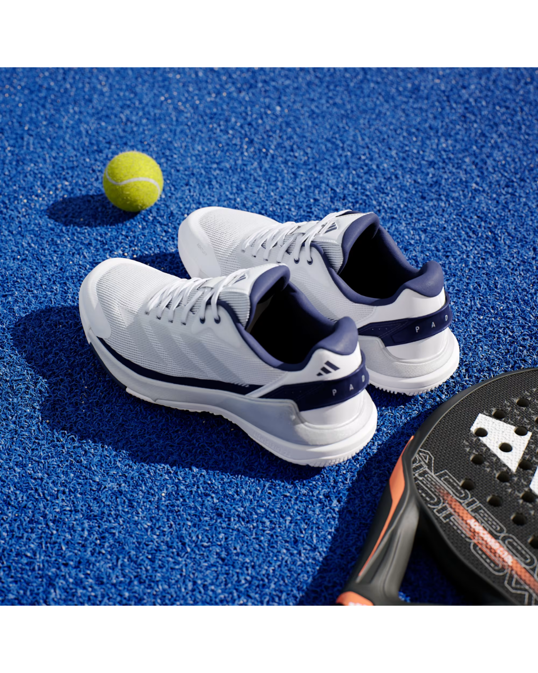 ADIDAS CRAZYQUICK LIGHTSTRIKE PADEL SILVER METALLIC