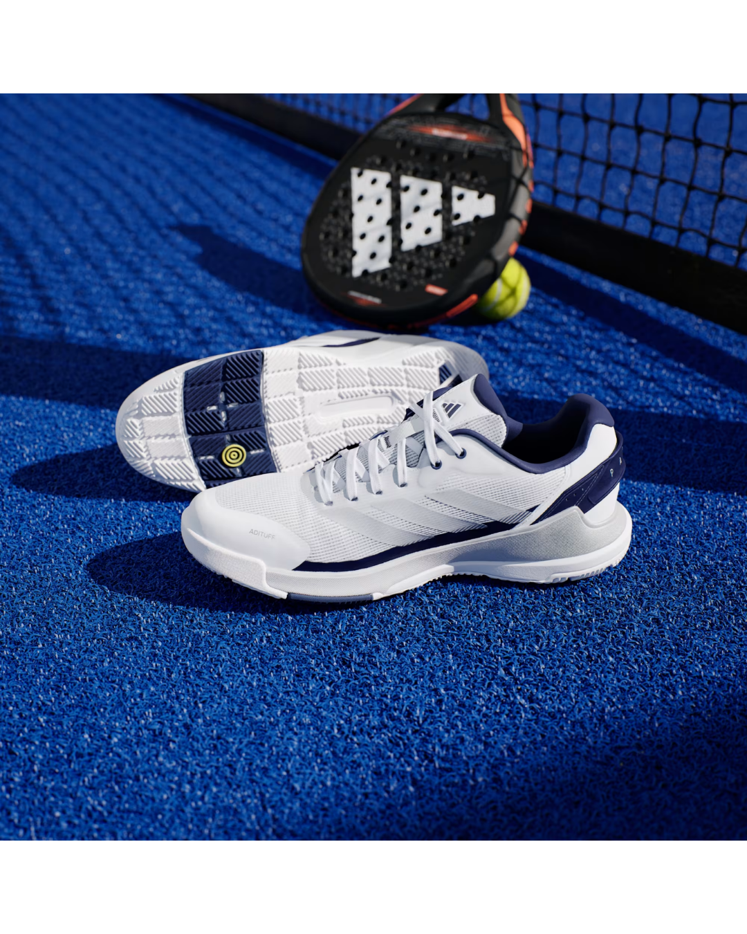 ADIDAS CRAZYQUICK LIGHTSTRIKE PADEL SILVER METALLIC