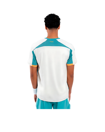 NOX CAMISETA HOMBRE PRO DUSTY TURQUESA