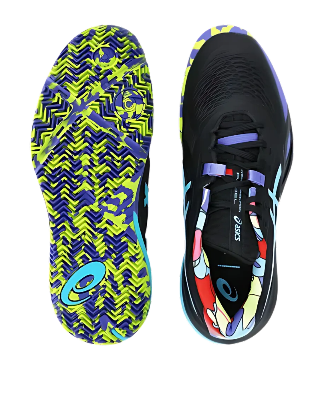 ASICS MEN SHOES GEL-RESOLUTION X  L.E BLACK CALZADO DE PÁDEL