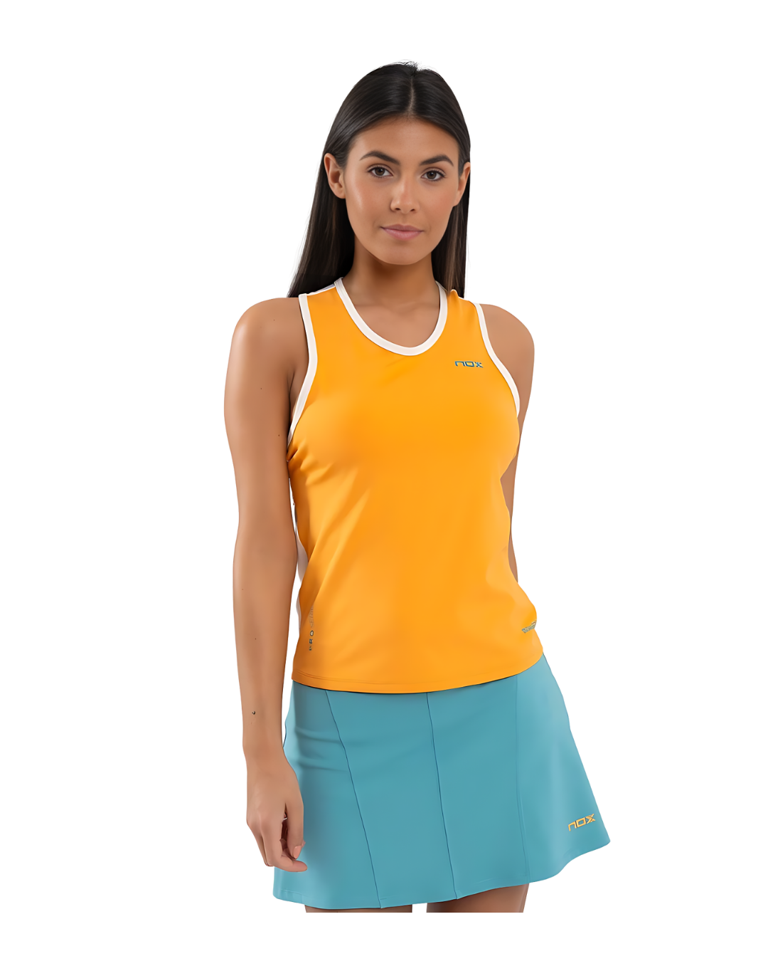 NOX CAMISETA TIRANTES PRO NARANJA