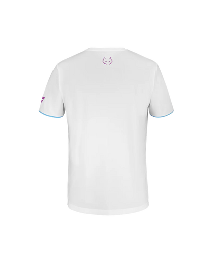 BABOLAT CREW NECK TEE LEBRON WHITE