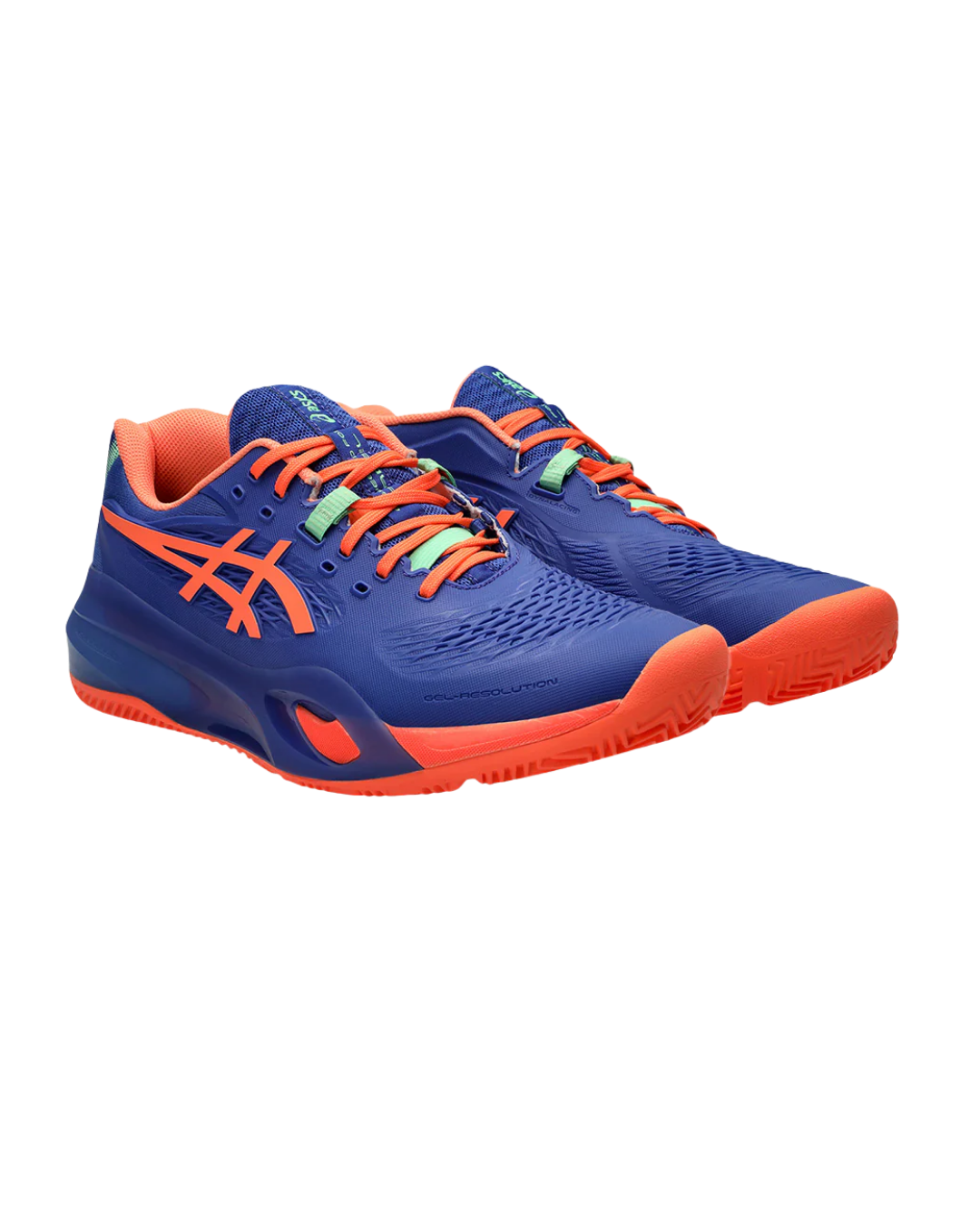 ASICS GEL RESOLUTION X PADEL COBALT/ CORAL MIKE YANGUAS