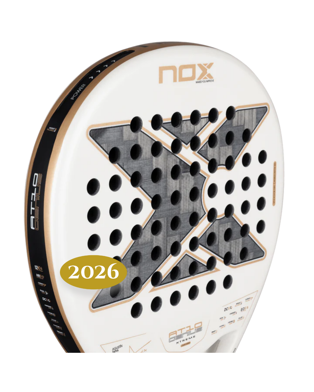 NOX AT10 LUXURY GENIUS 12K ALUM 2026 AGUSTÍN TAPIA