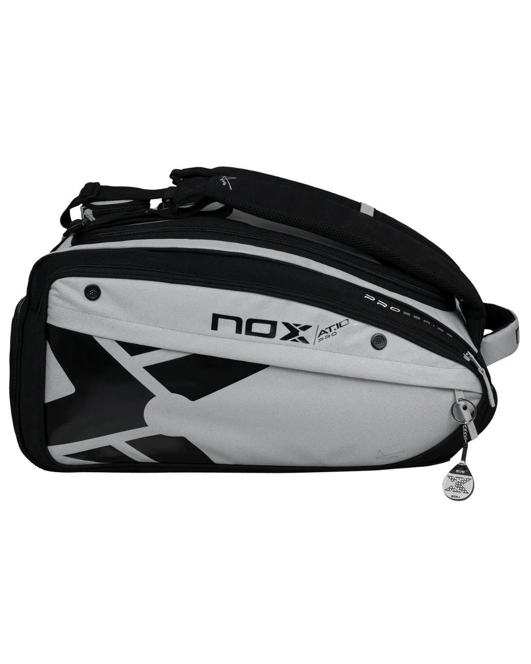 PALETERO AT10 COMPETITION XL GRIS/NEGRO AGUSTÍN TAPIA