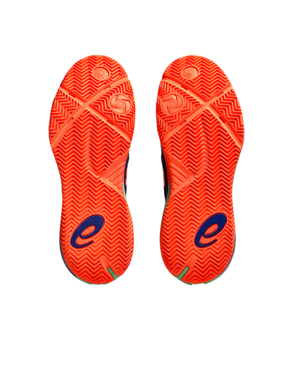 ASICS GEL RESOLUTION X PADEL COBALT/ CORAL MIKE YANGUAS