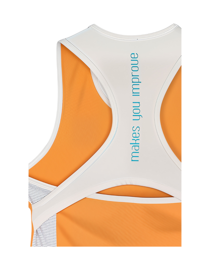 NOX CAMISETA TIRANTES PRO NARANJA