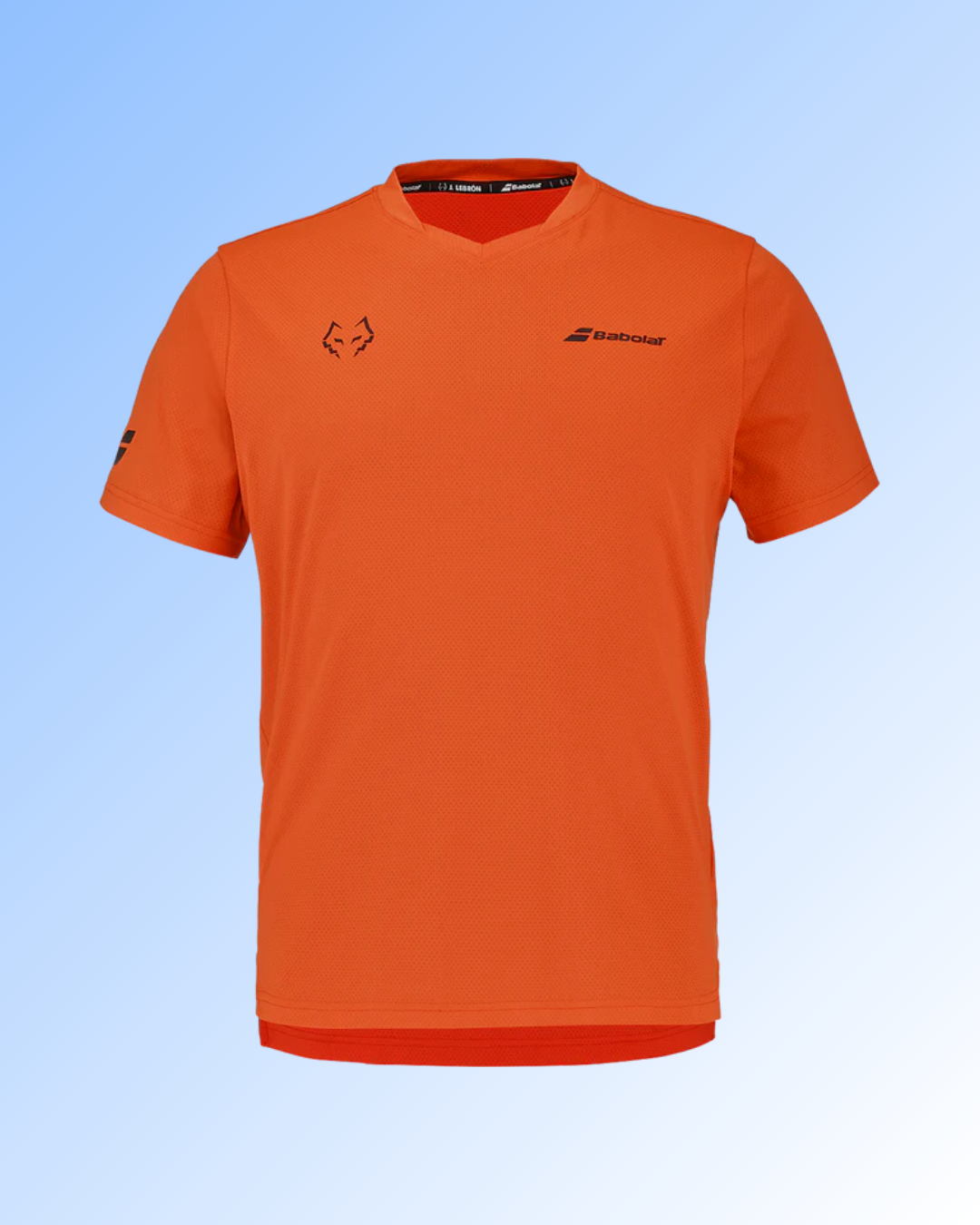 BABOLAT CREW NECK TEE LEBRON RED ORANGE