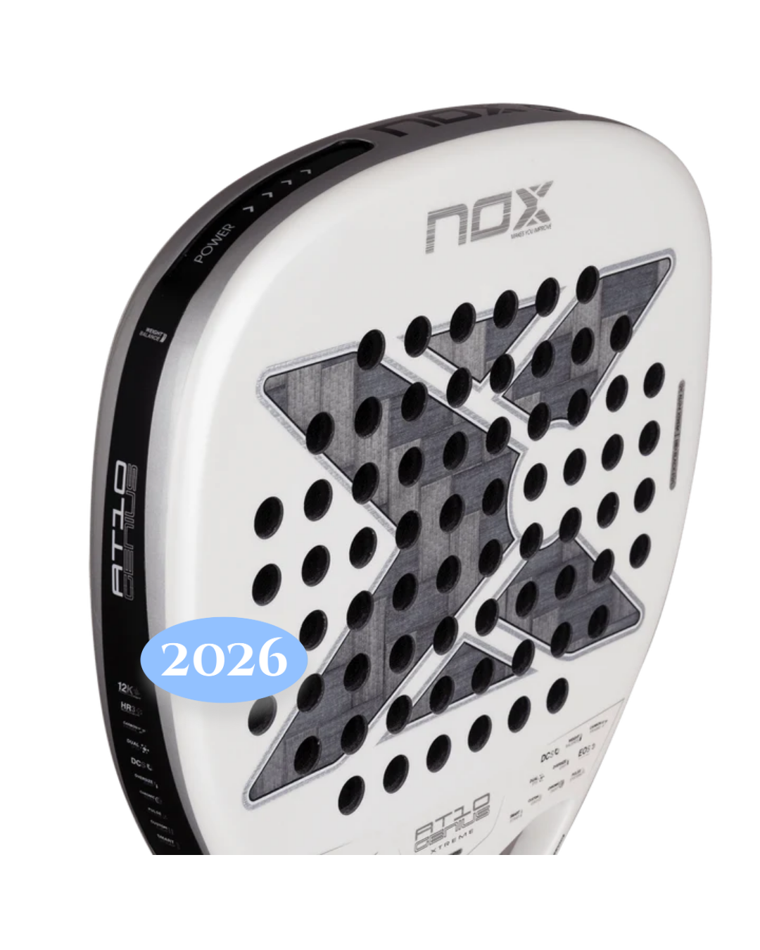 NOX AT10 GENIUS ATTACK 12K ALUM 2026