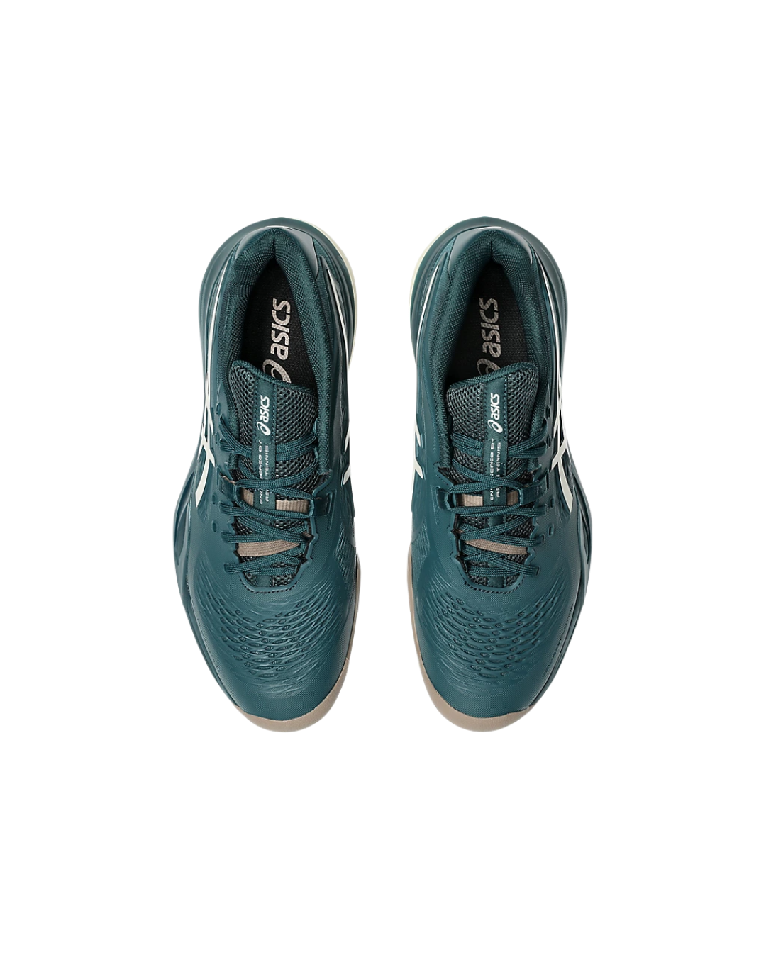 ASICS MEN SHOES GEL-RESOLUTION X SAXON GREEN/ BIRCH CALZADO DE PÁDEL