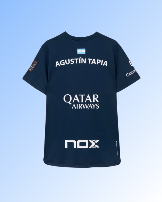 CAMISETA SPONSPORS AT10 NAVY BLUE AGUSTÍN TAPIA