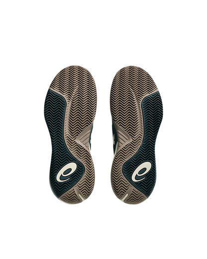 ASICS MEN SHOES GEL-RESOLUTION X SAXON GREEN/ BIRCH CALZADO DE PÁDEL