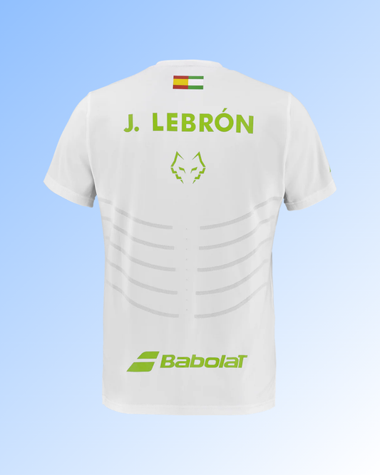 BABOLAT CREW NECK TEE REPLICA LEBRON WHITE
