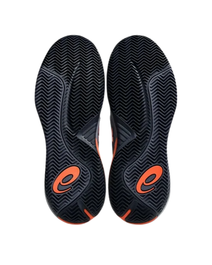 ASICS MEN SHOES GEL-RESOLUTION X GREYISH PURPLE/ NOVA ORANGE CALZADO DE PÁDEL