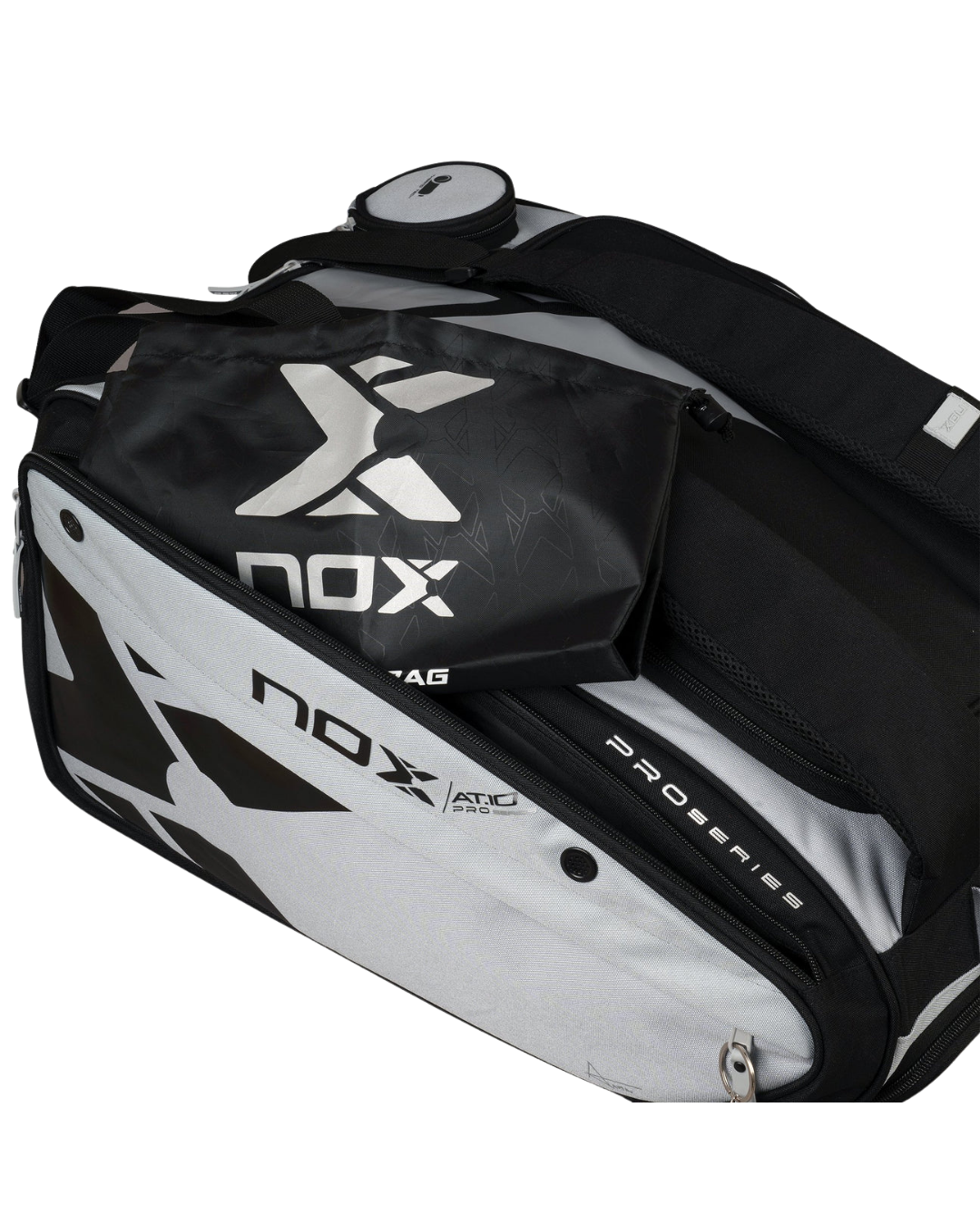 PALETERO AT10 COMPETITION XL GRIS/NEGRO AGUSTÍN TAPIA