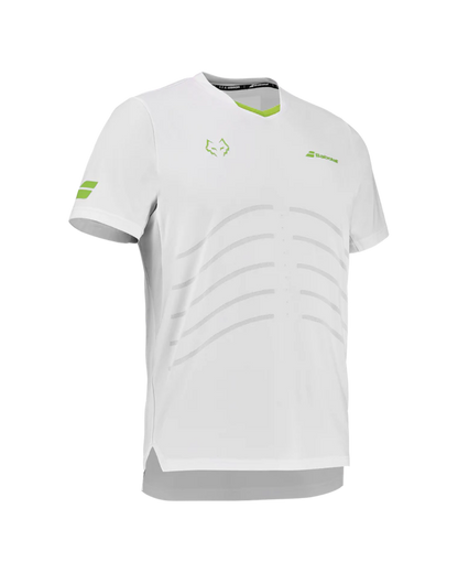 BABOLAT CREW NECK TEE REPLICA LEBRON WHITE