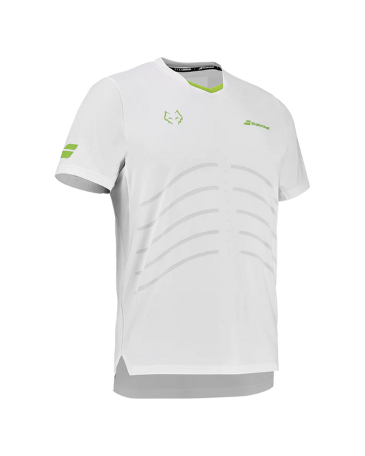 BABOLAT CREW NECK TEE REPLICA LEBRON WHITE