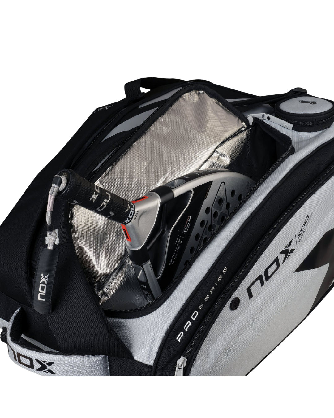 PALETERO AT10 COMPETITION XL GRIS/NEGRO AGUSTÍN TAPIA