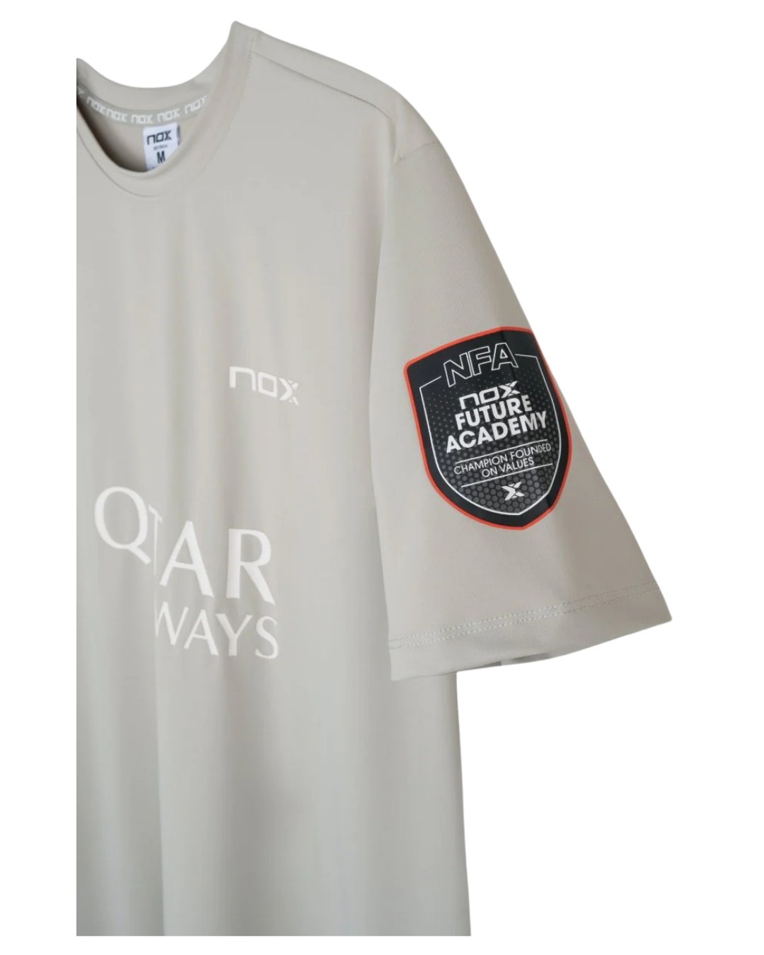 CAMISETA SPONSPORS AT10 LIGHT GREY AGUSTÍN TAPIA