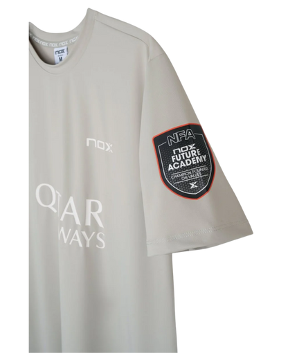 CAMISETA SPONSPORS AT10 LIGHT GREY AGUSTÍN TAPIA