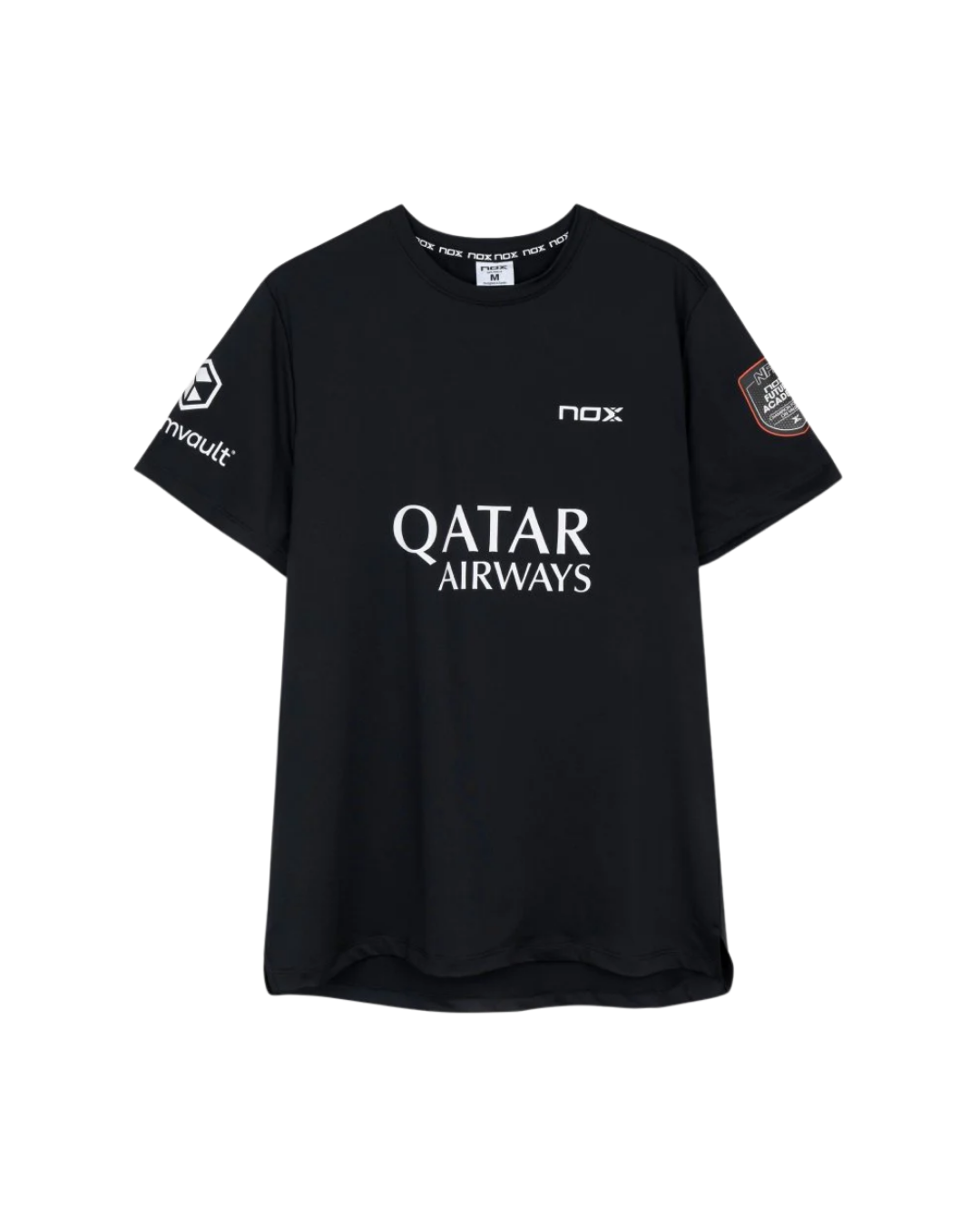 CAMISETA SPONSPORS AT10 BLACK AGUSTÍN TAPIA