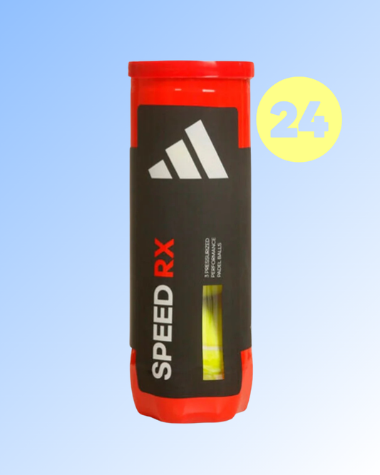 BOLAS ADIDAS Caja de 24 tubos Balls Speed Rx
