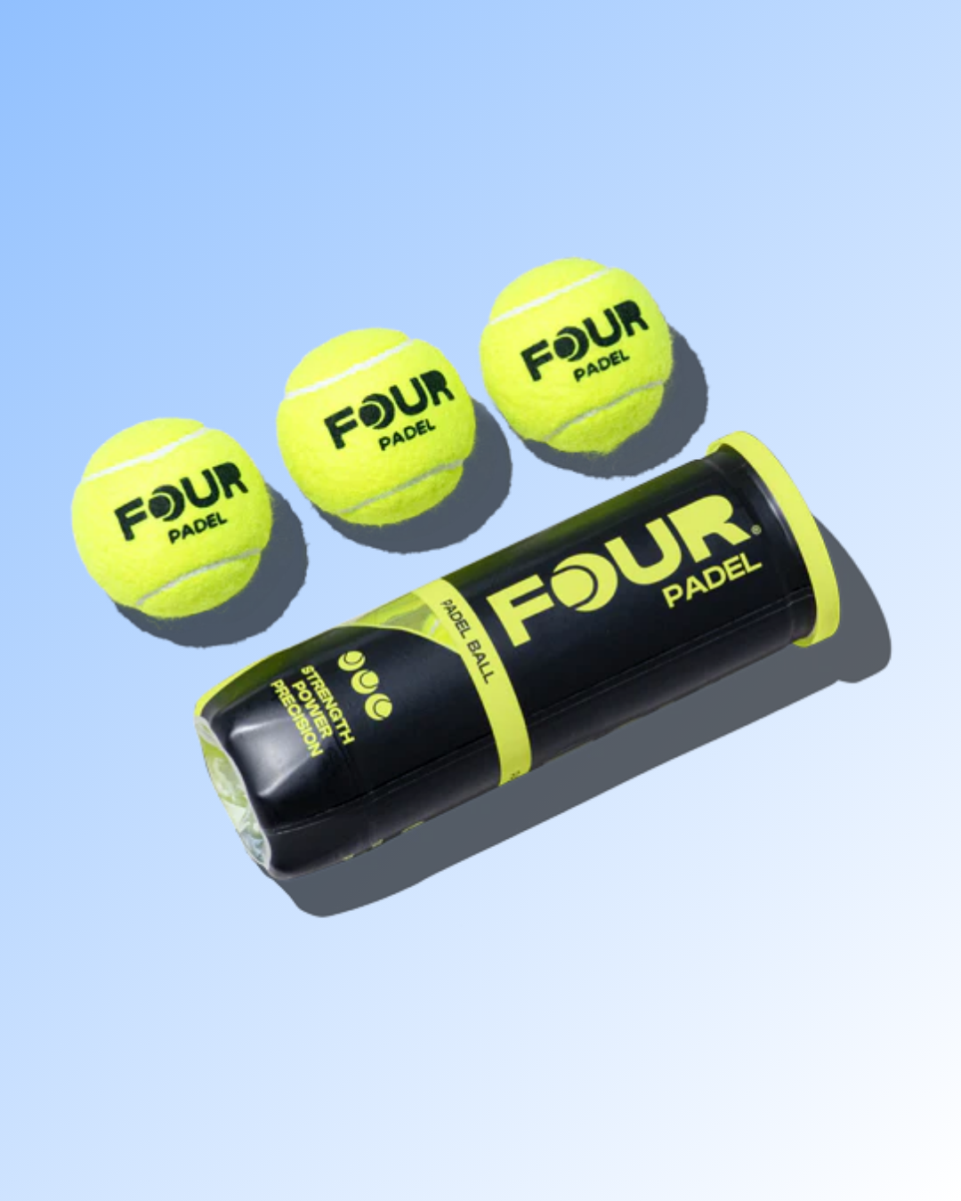 BOLAS FOUR TUBO DE 3 PELOTAS