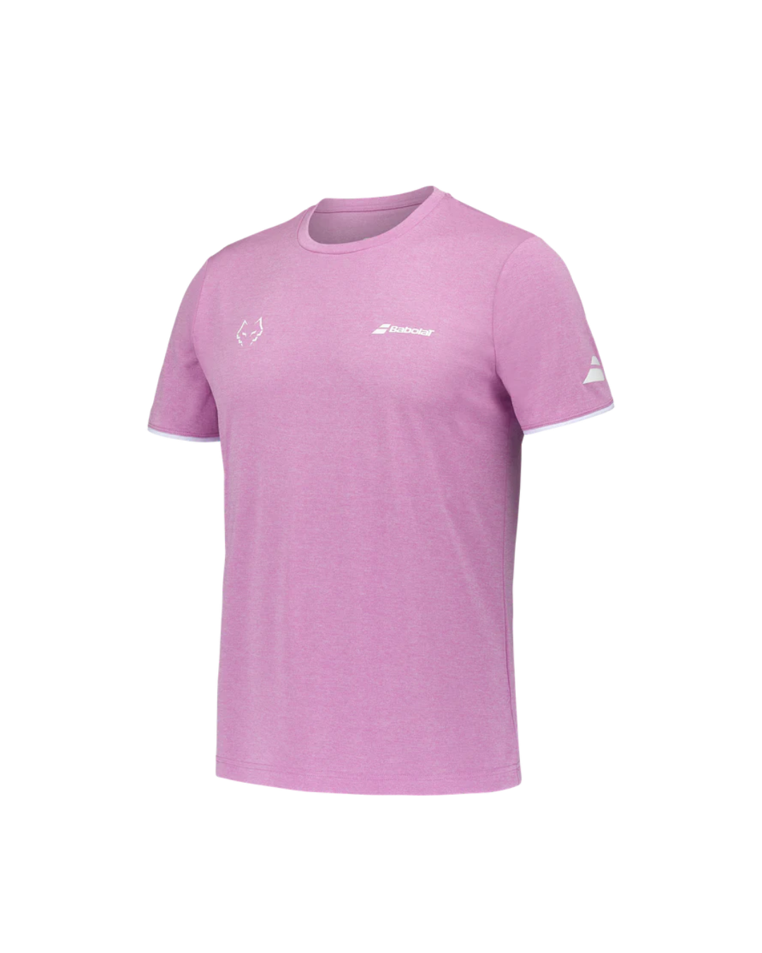 BABOLAT CREW NECK TEE LEBRON PINK