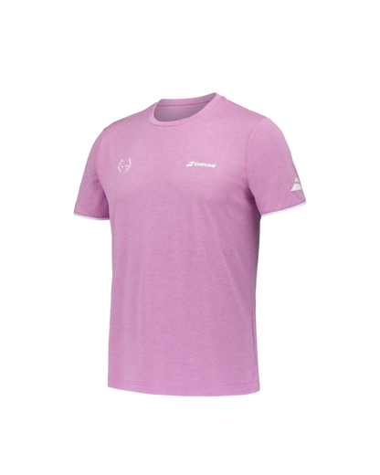 BABOLAT CREW NECK TEE LEBRON PINK