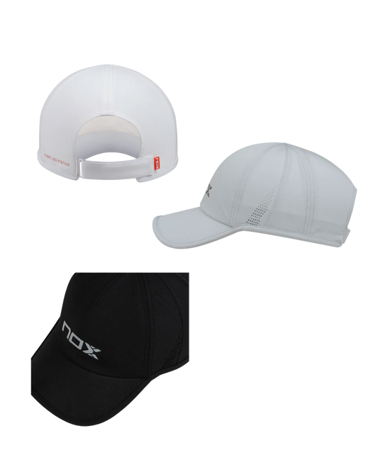 GORRA NOX PRO BLANCA - NEGRA - GRIS