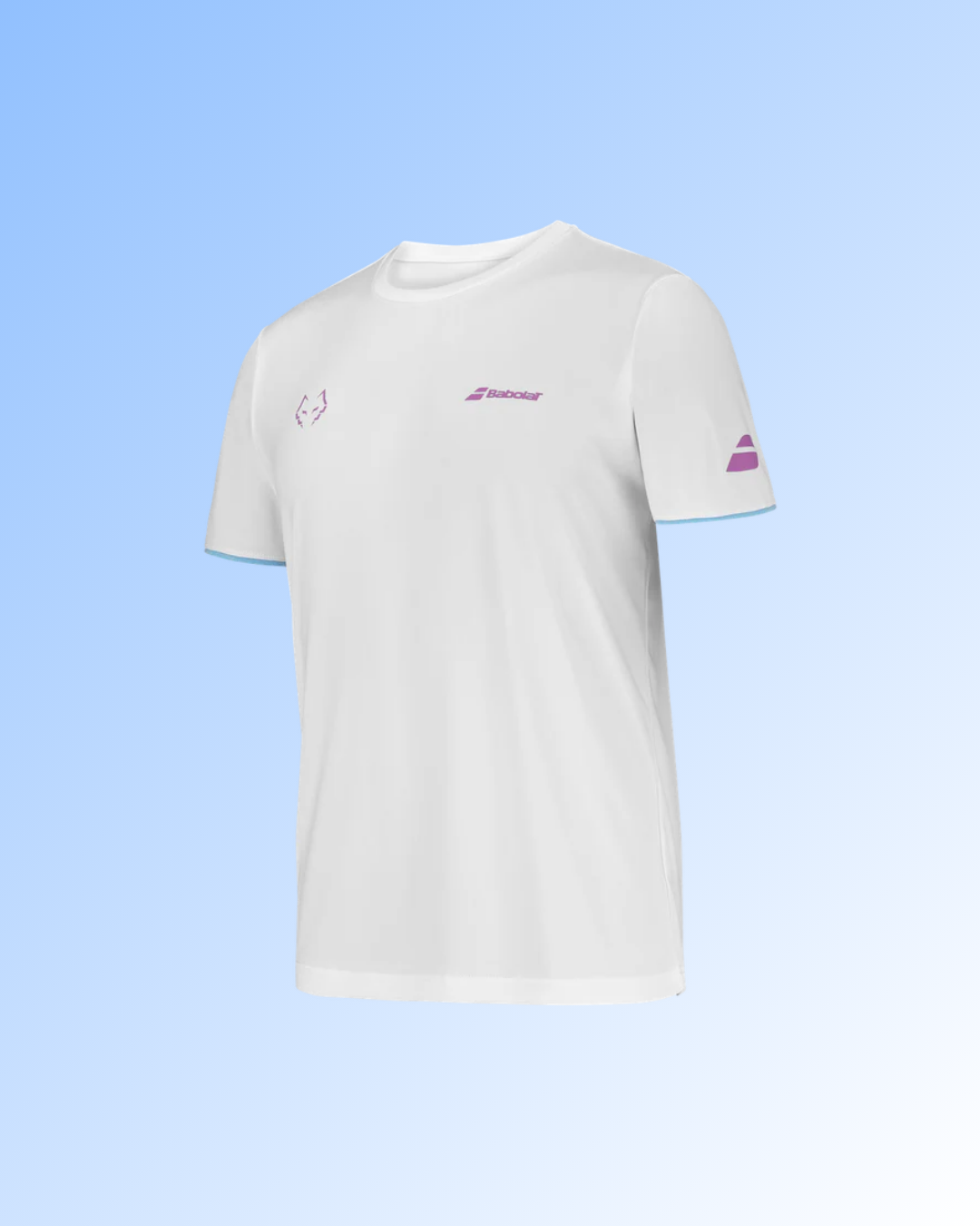 BABOLAT CREW NECK TEE LEBRON WHITE