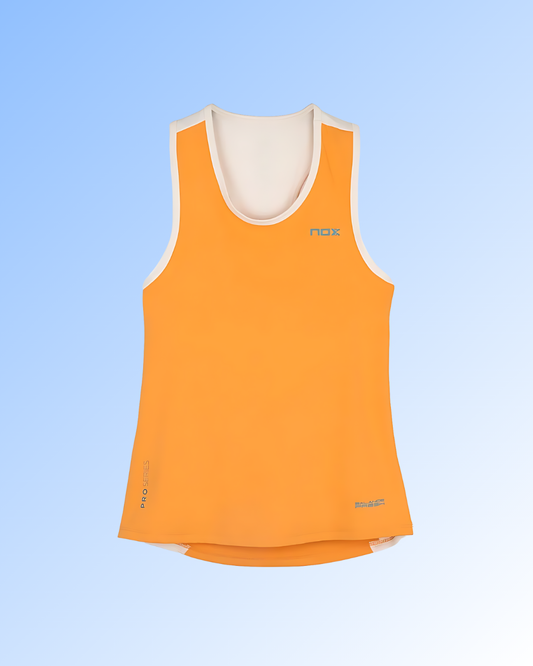 NOX CAMISETA TIRANTES PRO NARANJA