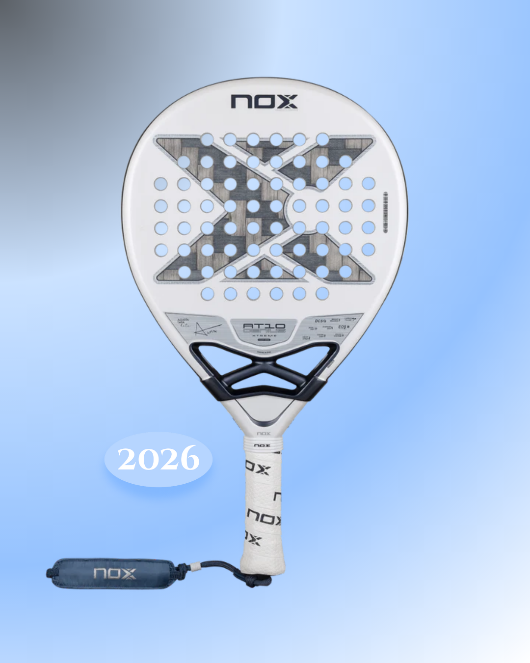 NOX AT10 GENIUS 12K ALUM XTREM LITE 2026 AGUSTÍN TAPIA