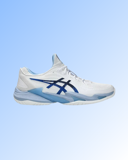 ASICS COURT FF WHITE/TUNA BLUE NOVAK