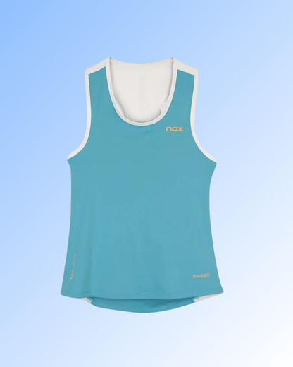 NOX CAMISETA TIRANTES PRO TURQUESA